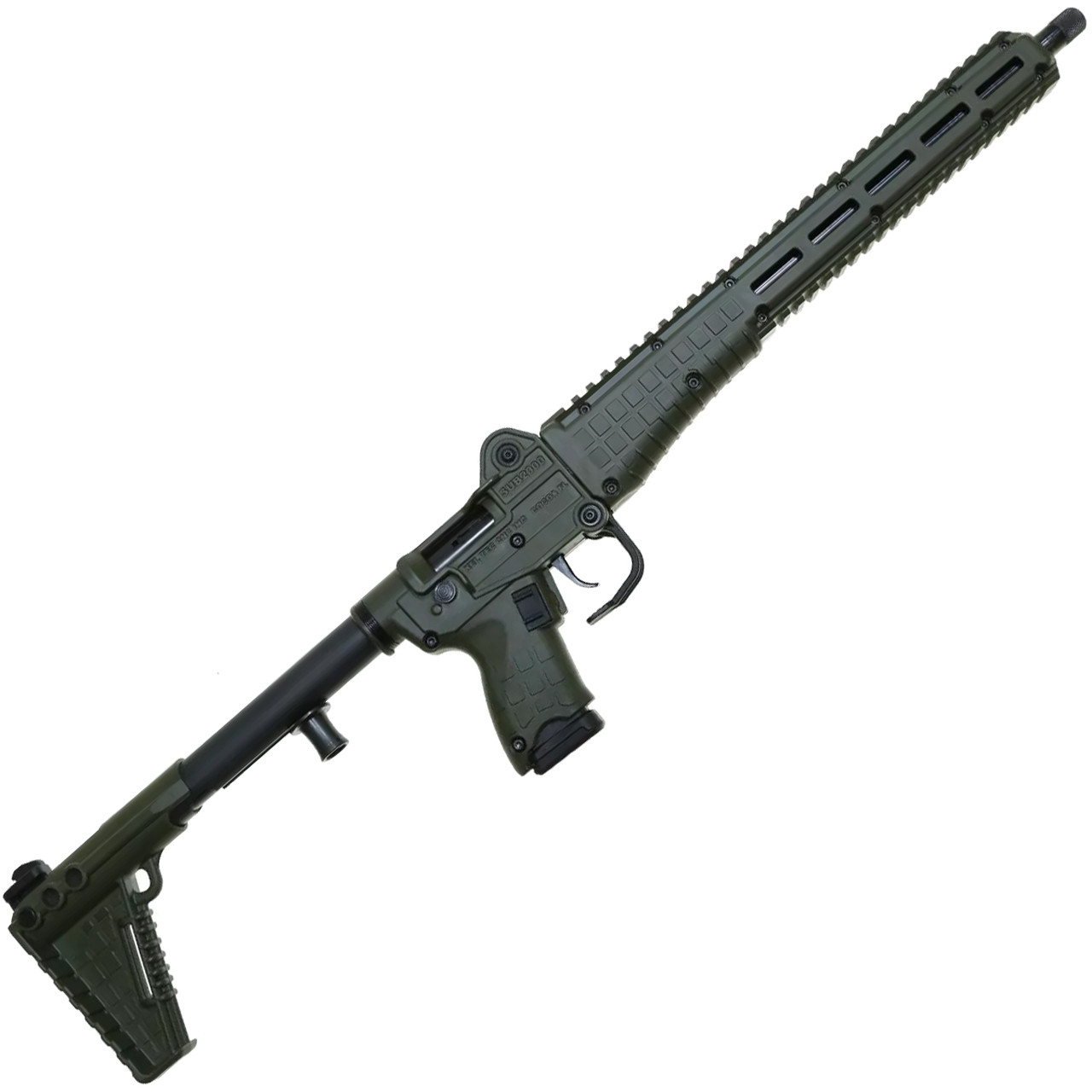 Kel-Tec Sub2000 Gen 3 9mm 15 Round Capacity OD Green SUB2K9GLKGRN