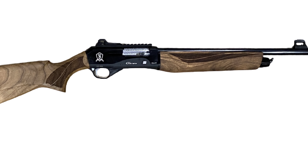 LKCI Vezir VSA-WT Semi Auto Shotgun 12 Ga Ghost Ring Sights Walnut 20" VSA-WT-BLACK
