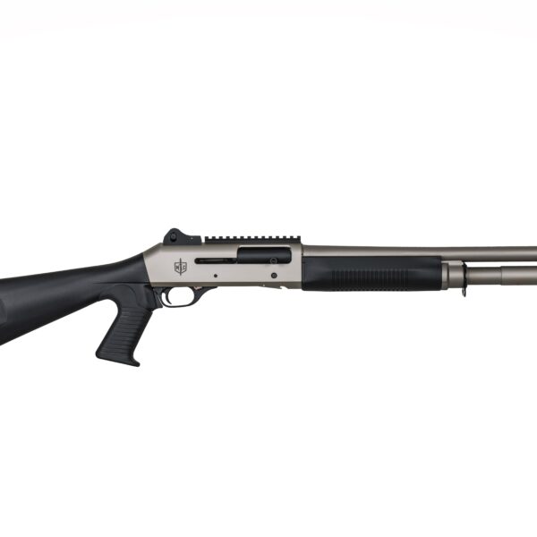 MAC 1014 12 Ga Semi Auto 18" Barrel Marine Nickel Pistol Grip Ghost Ring Sights 21000153
