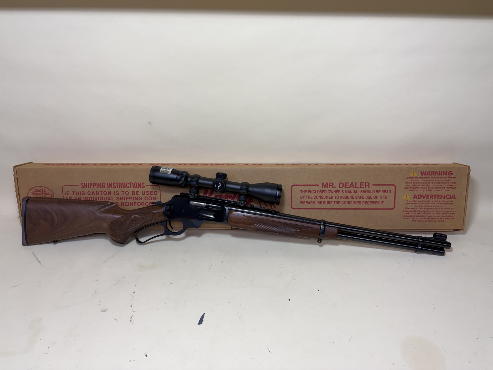 Marlin 336C .30-30 Win Lever Action – JM Stamped, Walnut Stock, Bushnell 3-9x40 Scope