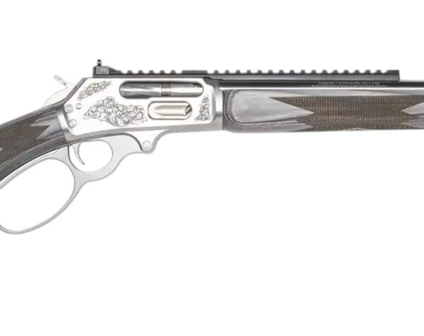 Marlin Model 1895 Grizzly SBL 45-70 Engraved Stainless 19" Threaded Barrel 1 of 300 CNCMAR4570