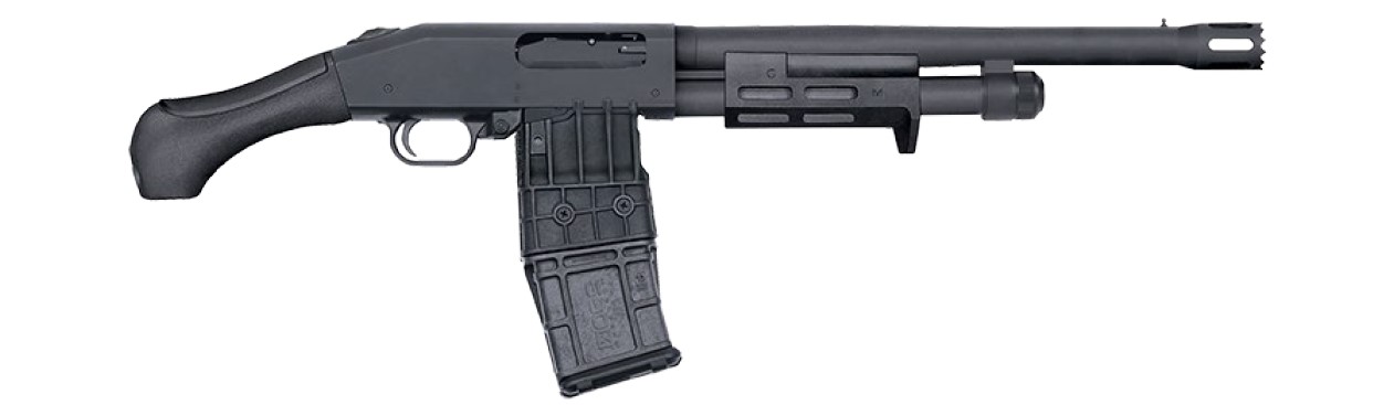 Mossberg 590M Shockwave 12 Ga Pump Action Mag Fed 10 Round 590 14" Breacher Barrel 50217