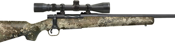 MOSSBERG PATRIOT BANTAM COMBO - 7MM-08 20" 3-9X40 BLUED/STRATA