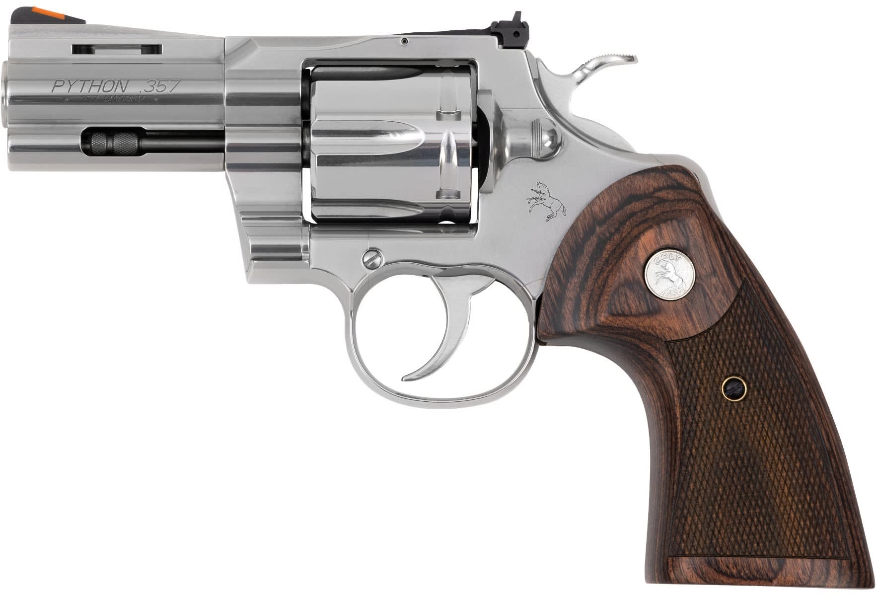 New Model Colt Python 357 Mag Stainless Steel 3" 2020 PYTHON-SP3WTS