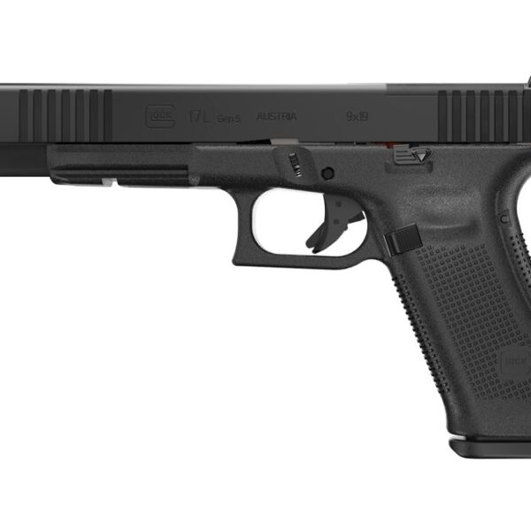 New Model Glock 17L Gen 5 9mm MOS Optics Ready 10 Round Capacity PA163S101MOS