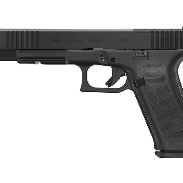 New Model Glock 17L Gen 5 9mm MOS Optics Ready 17 Round Capacity PA163S103MOS