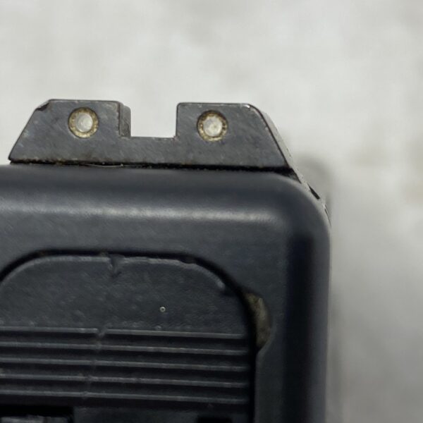 Night sights for used Glock 22 (add on item)