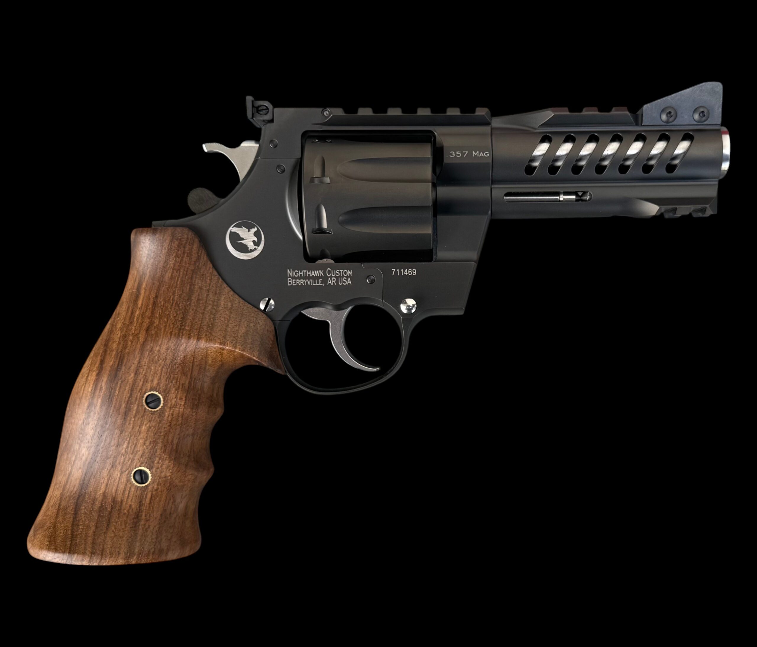 Nighthawk Custom Korth NXS 357 Mag 8 Shot 4" Barrel 0452