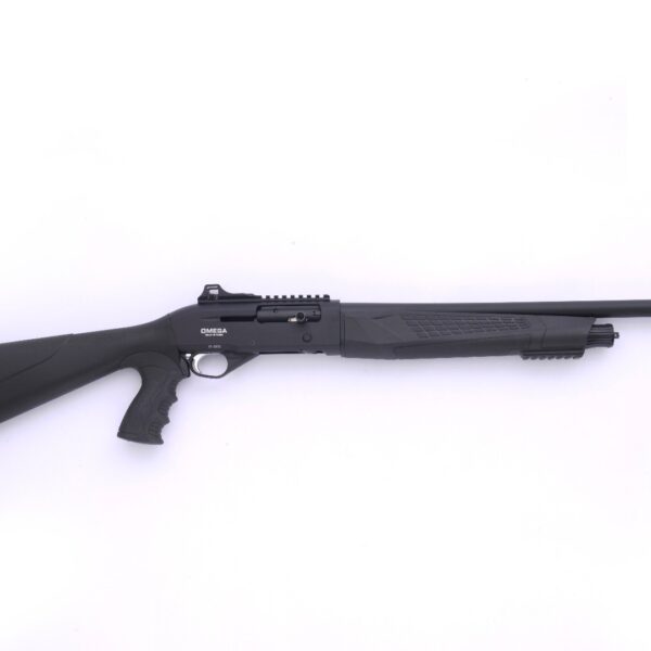 Omega 12 Gauge Black Chrome Tactical Shotgun S12ST Semi Auto