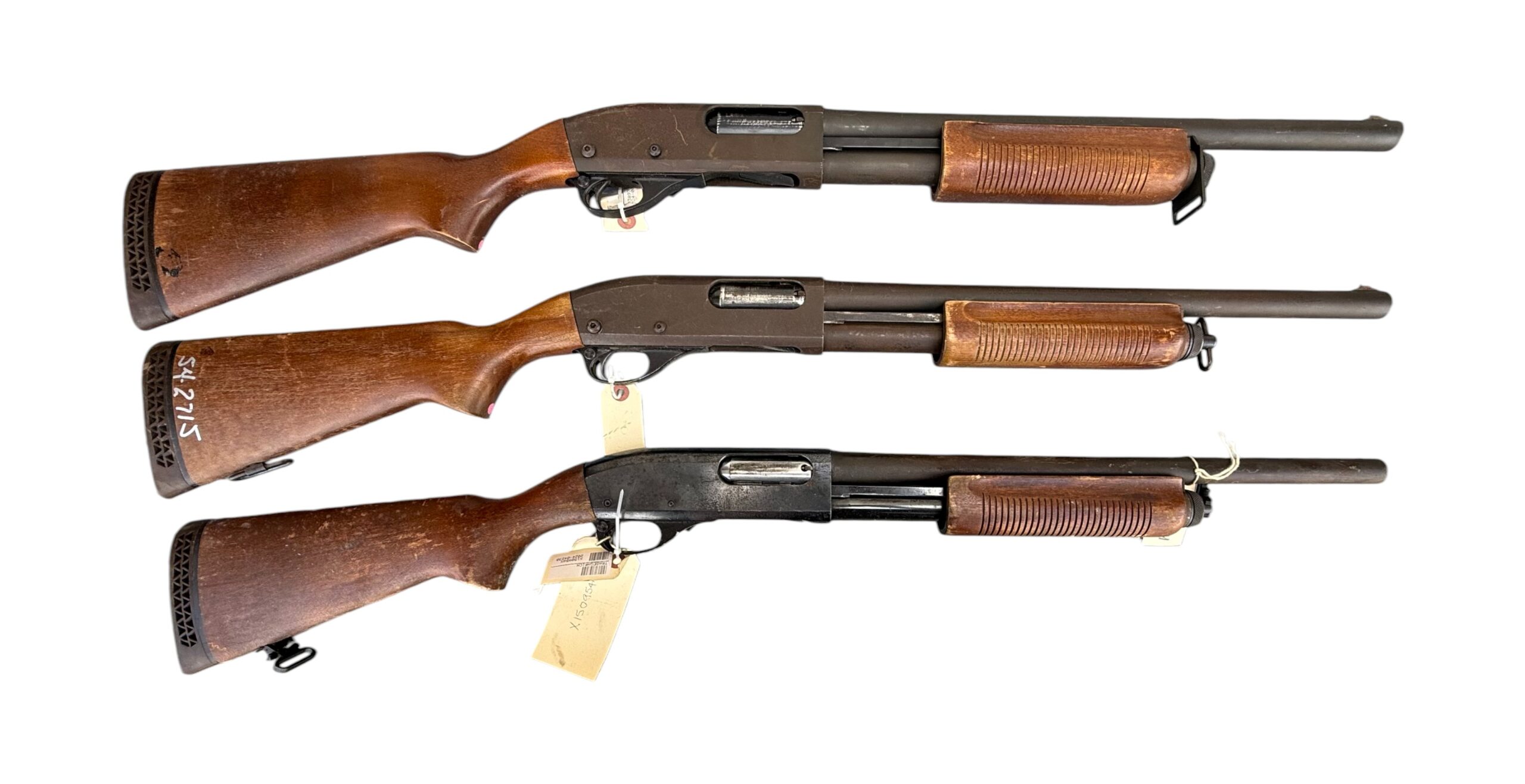 One (1) Police Trade Remington 870 Magnum 12 Ga Pump Action 18" Barrel LE Trade Wood Stock