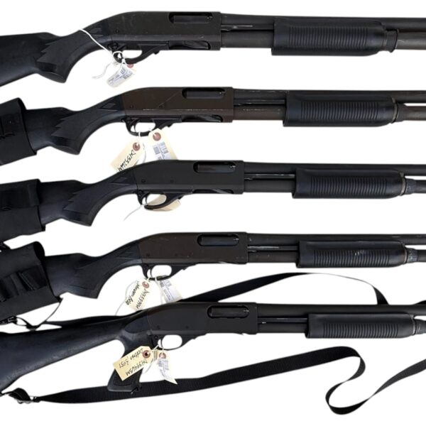 One (1) Police Trade Remington 870 Police Magnum 12 Ga Pump Action LE Trade Extended Tube