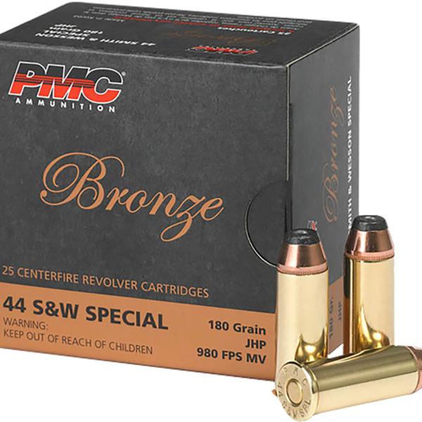 PMC 44SB BRONZE 44 SPECIAL 180 GRAIN JHP 25 RNDS