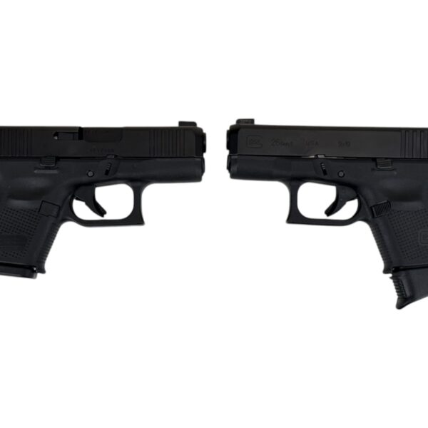 Police Trade Glock 26 Gen 5 9mm Ameriglo Night Sights 3- Mags