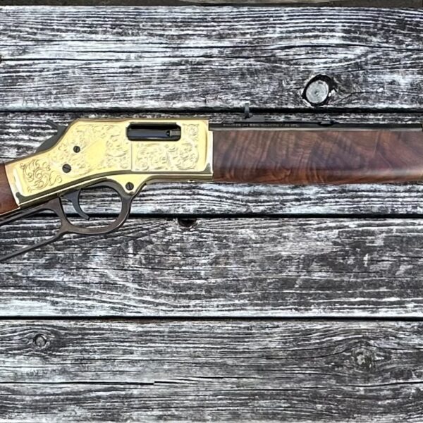 Pre Owned Henry Big Boy Deluxe 3rd Edition 44 Mag 20" Barrel Brass Engraved H006D3