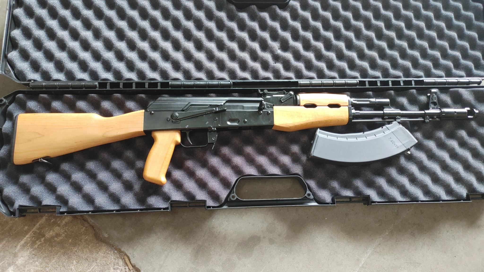 Pre-owned Kalashnikov USA KR-103 AMBER WOOD 762X39 KR103AW