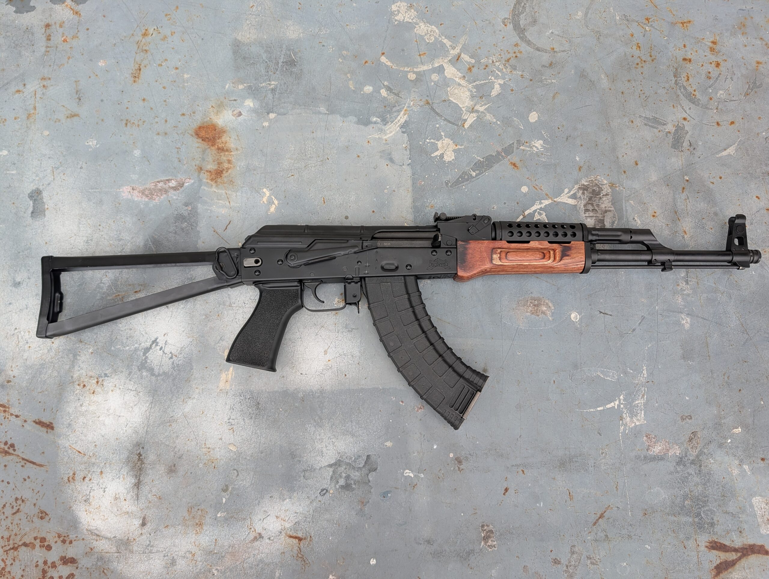 Pre-owned PSA GF-3 AKM 7.62x39 Side Folding Triangle Stock