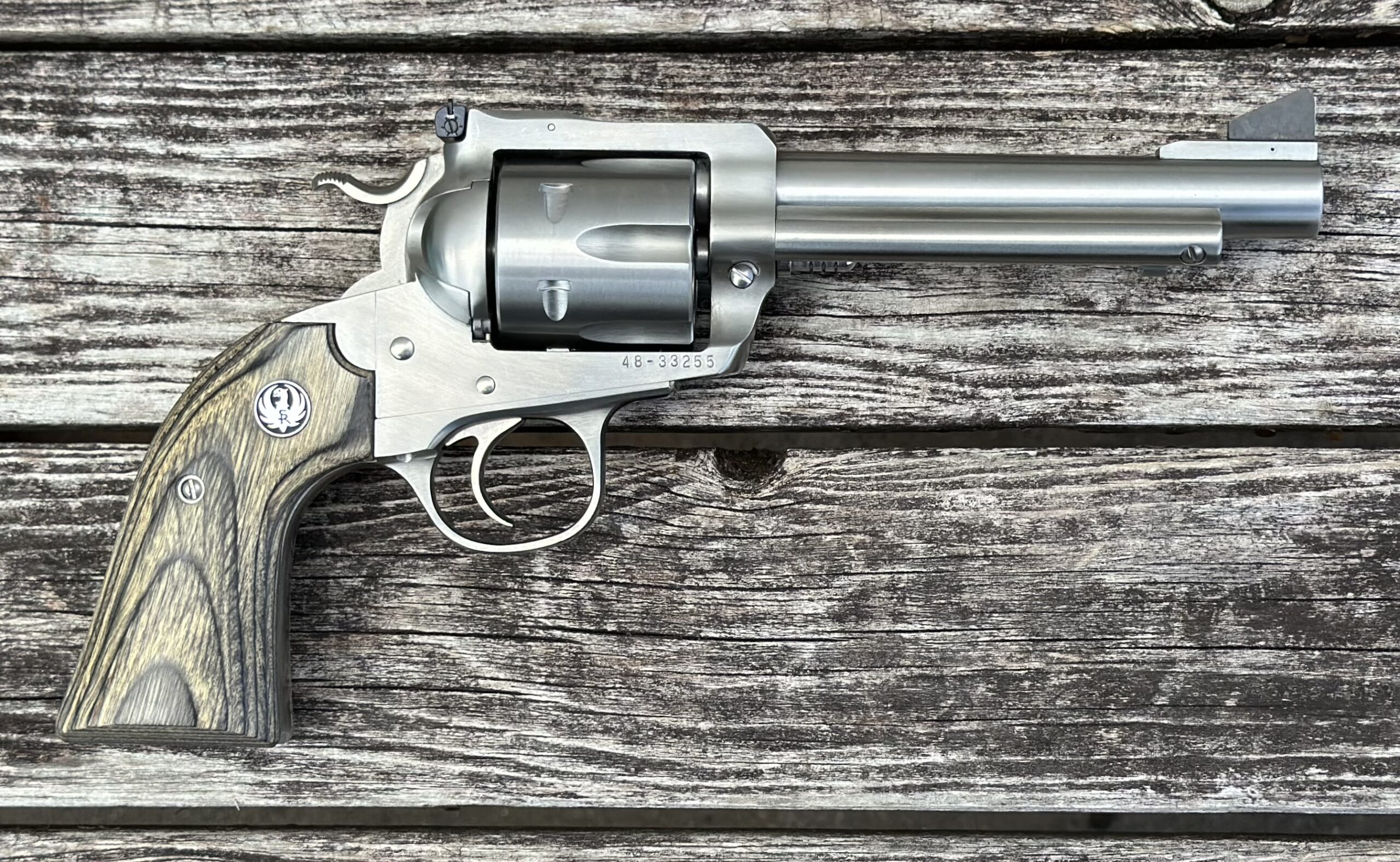 Pre Owned RSR Ruger Blackhawk Convertible 45 Colt/ACP Bisley Grip 5.5" Barrel 00472