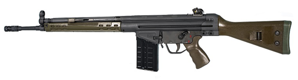 PTR Industries PTR-91 GI 308 18" Barrel Green Furniture HK 91 PTR-100