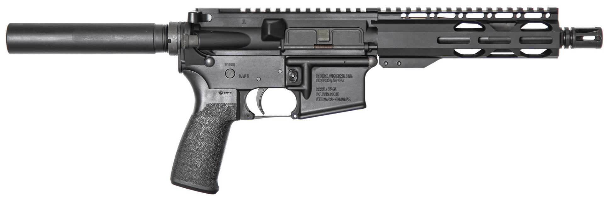 Radical Firearms RF-15 556 Nato 7" Barrel AR Pistol FP7.5-5.56M4-7RPR