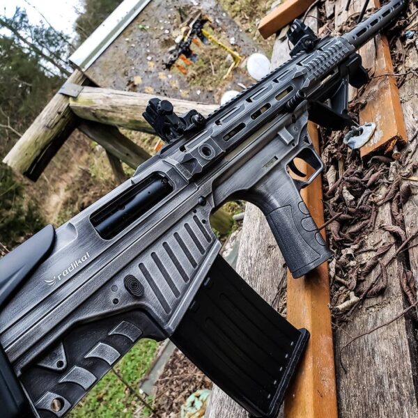Radikal Arms NK-1 12 GA Bullpup 2-5 rd Mags 24" Battle Worn Finish
