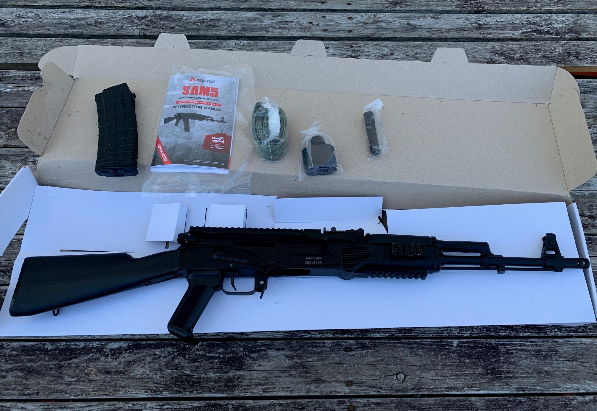 Rare Limited Edition Arsenal AK Sam5-94 AK 83 of 300