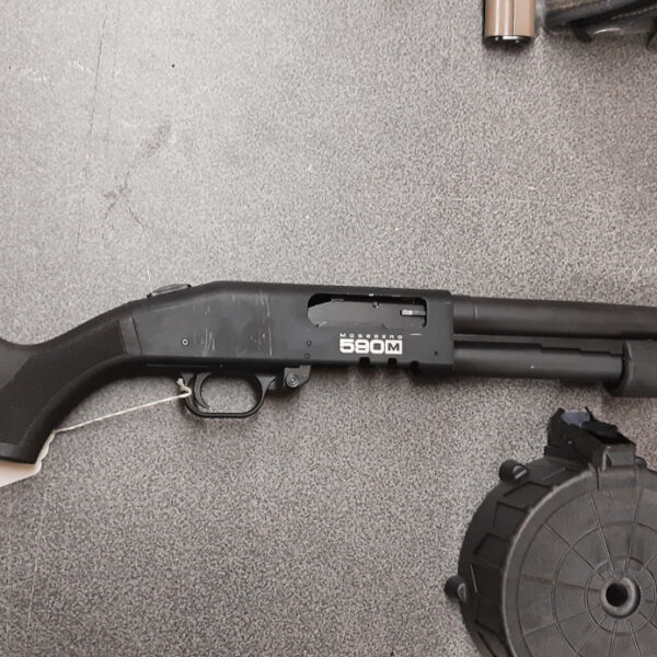 Rare Mossberg 590M 12 Ga 50205- Good Condition
