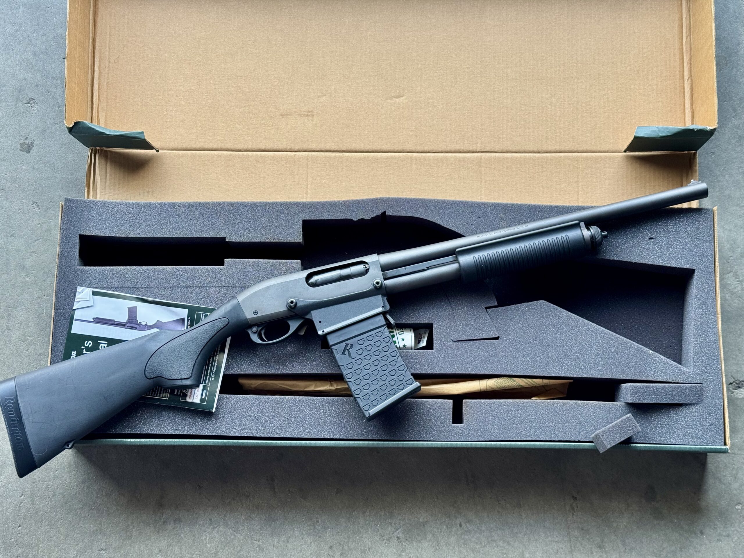 Remington 870 DM Tactical Express 12 Gauge 18.5" 6rd Mag Original Box