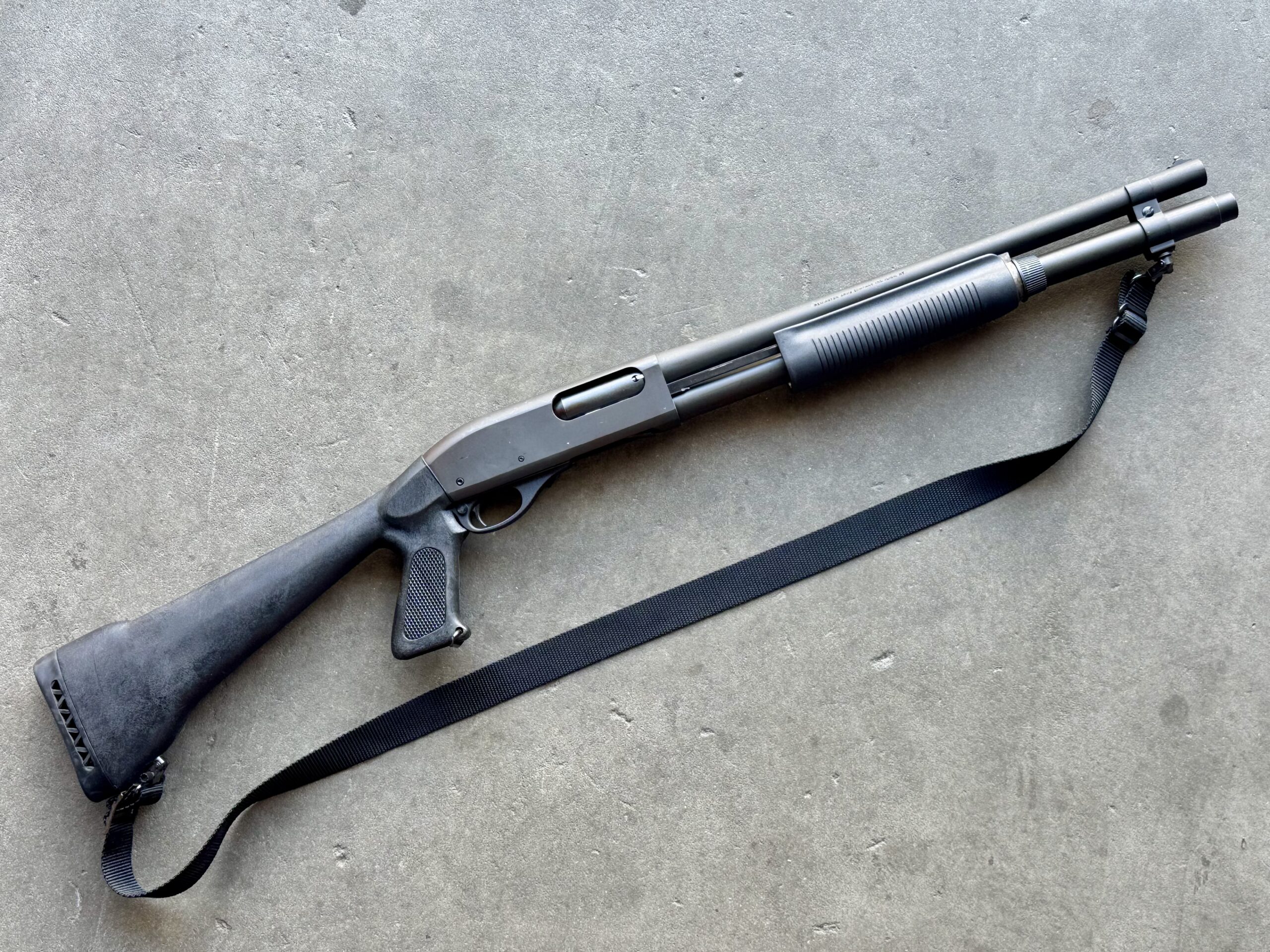 Remington 870 Police Magnum 12 Gauge 18.5" Extended Tube Choate Stock