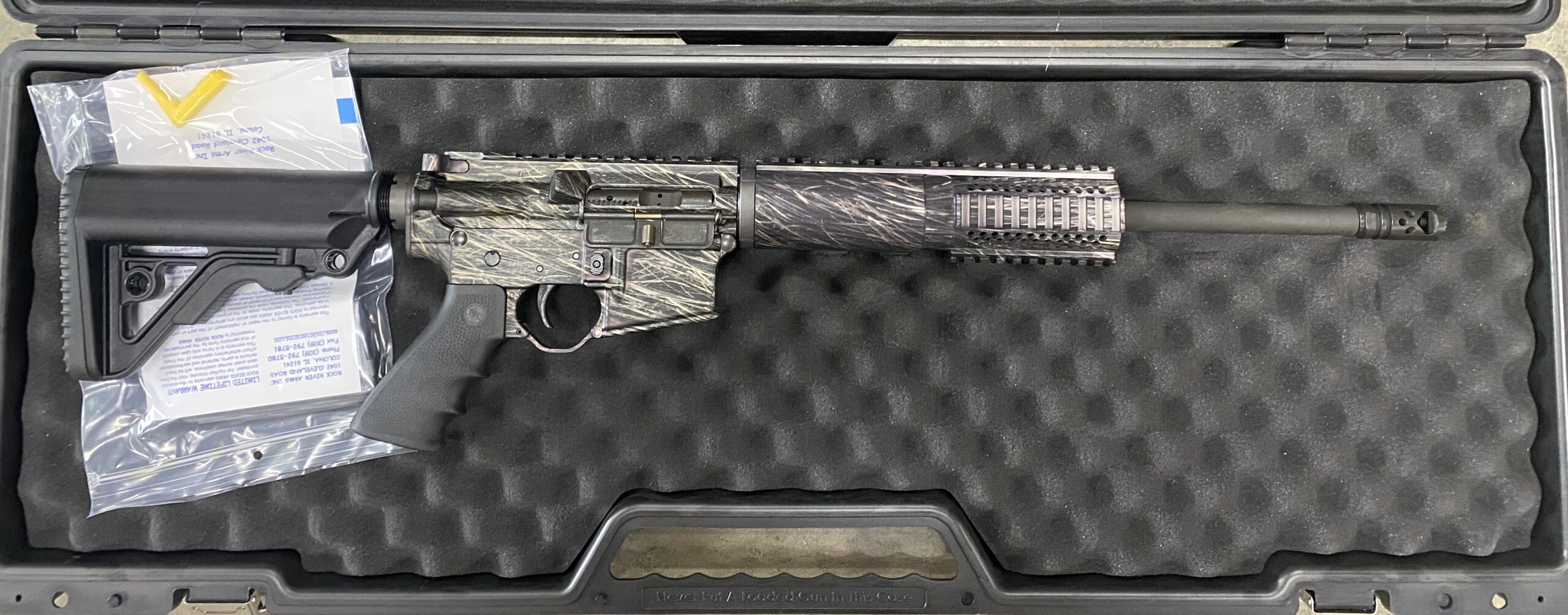Rock River Arms LAR-15 Hunter 556 Nato E-HIDE Camo