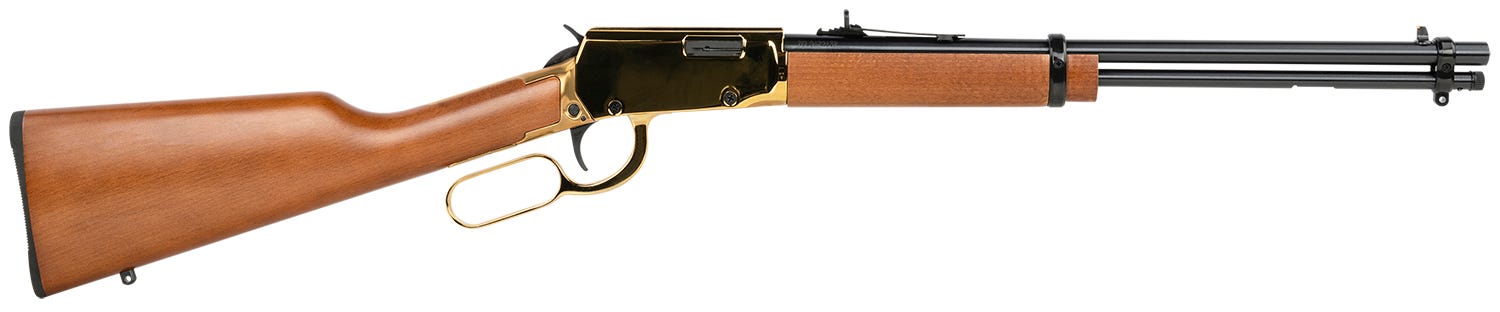 Rossi Rio Bravo 22 LR Gold 18" Barrel RL22181WD-GLD1