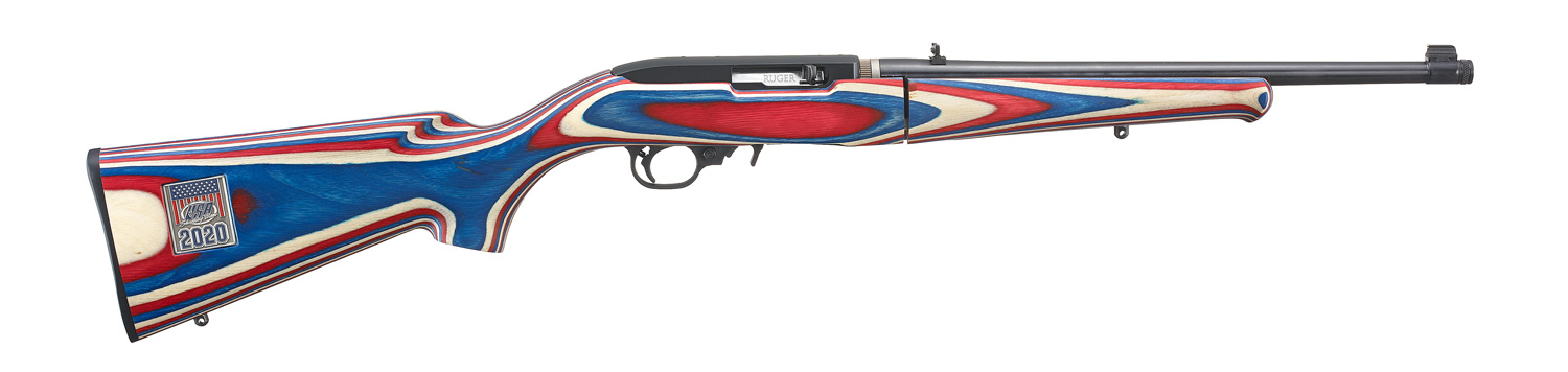 Ruger 10/22 22 LR Take Down TALO Model Red White Blue 31126