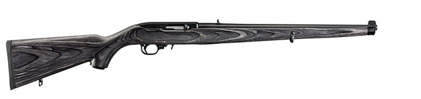 Ruger 10/22 Carbine 22 LR Black Laminate Mannlicher Stock 1133