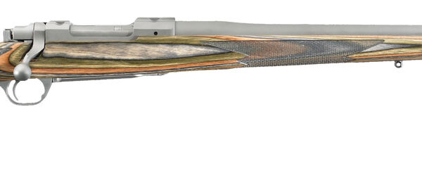 Ruger 17121 Hawkeye Predator Full Size 22-250 Rem 4+1 24" Matte Stainless Steel Barrel, Integral Scope Mounts Stainless Steel Receiver, Green...