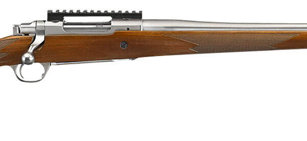 Ruger 57125 Hawkeye Hunter Full Size 204 Ruger 5+1 24" Satin Stainless Steel Threaded Barrel, Picatinny Rail Steel Receiver, Fixed American Walnut...