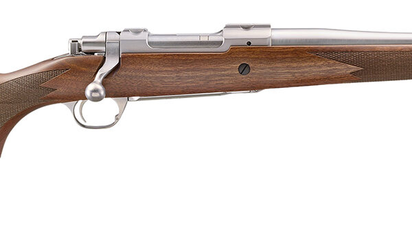 Ruger 67107 Hawkeye Hunter 358 Win 4+1 16.60" Satin Threaded Barrel, Satin Stainless Steel Receiver w/Integral Scope Mount, American Walnut Fixed...