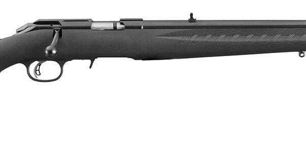 Ruger 8301 American Rimfire Full Size 22 LR 10+1 22" Satin Blued Steel Barrel & Alloy Steel Receiver w/Integral Scope Mount, Black Fixed Synthetic...