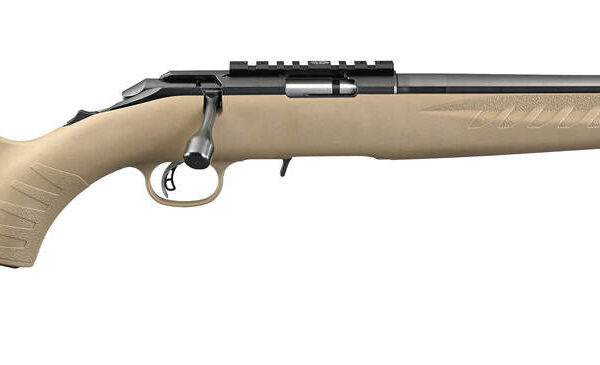 RUGER AMERICAN 22LR RIFLE 16" T.B. FDE SYNTHETIC 1-10RD MAG