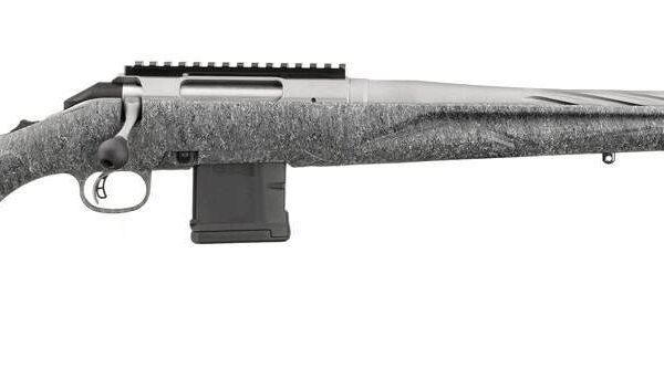 RUGER AMERICAN G2 223REM 20" SPIRAL FLUTD GRAY SPLATTER 10RD