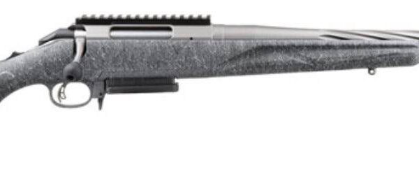 RUGER AMERICAN G2 6.5CM RFL 20" SPIRAL FLUTED BBL, GRY SPLTTR STOCK, 3RD