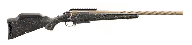 Ruger American Gen 2 Prairie Black Splatter 7mm PRC Bronze 24" Threaded Barrel 3-Rounds 56901