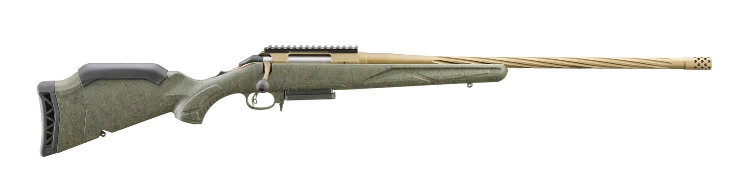 Ruger American Predator Rifle Gen II 400 Legend 22" Threaded Barrel OD Green 46937