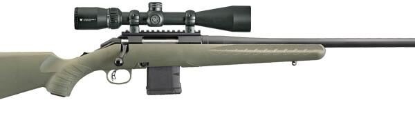 RUGER AMERICAN RIFLE PREDATOR 223 REM 22" BBL10RD VORTEX CROSSFIRE II SCOPE