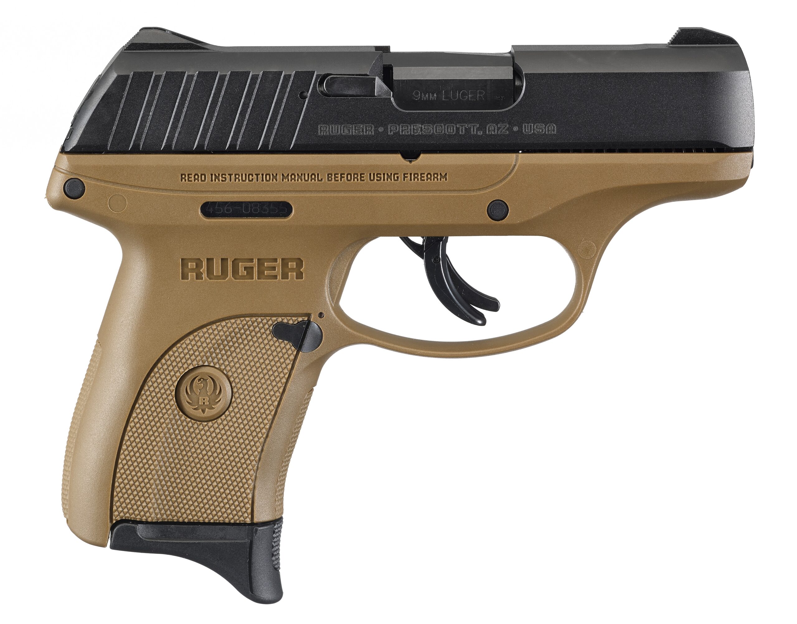 Ruger EC9S 9MM 3.12″ Barrel FDE Frame 3297