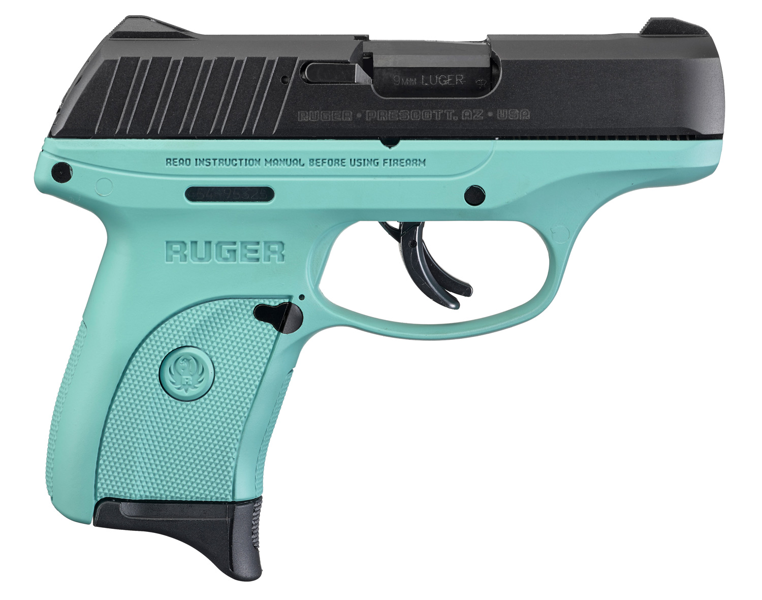 Ruger EC9s Talo Edition 9mm Turquoise Blue 3285