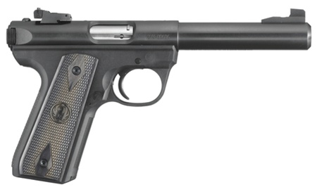 Ruger Mark III 22/45 22 LR 5.5" 10+1 Black Laminate Grips 10158