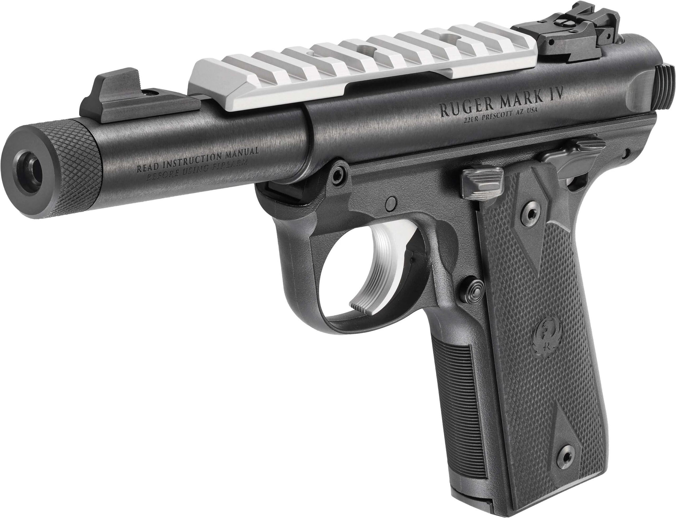 Ruger Mark IV 22/45 22 LR 4.4" Threaded Barrel 10 Round Capacity 40190