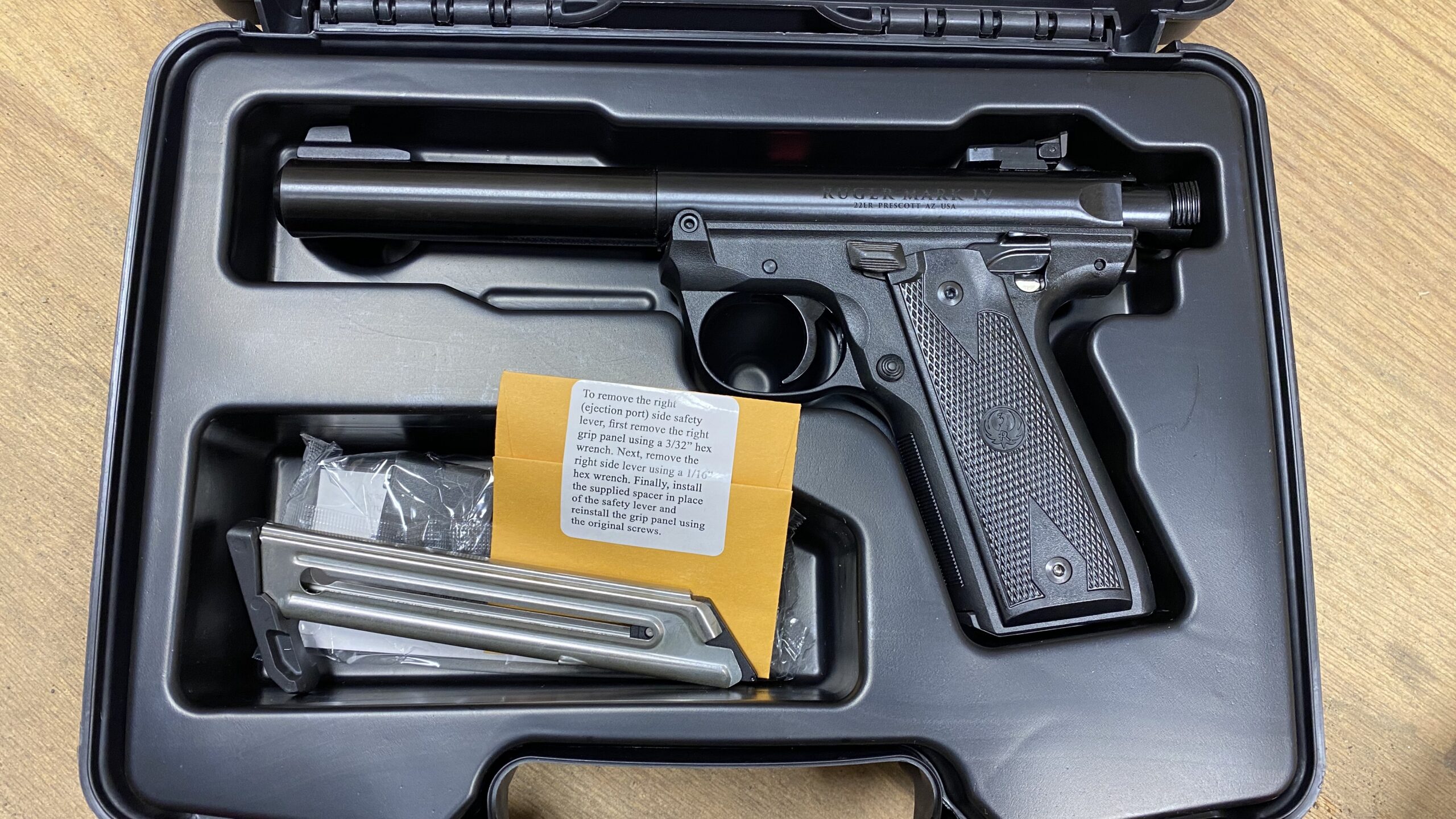 Ruger Mark IV 22/45 22 LR 5.5" Barrel 40107 MK