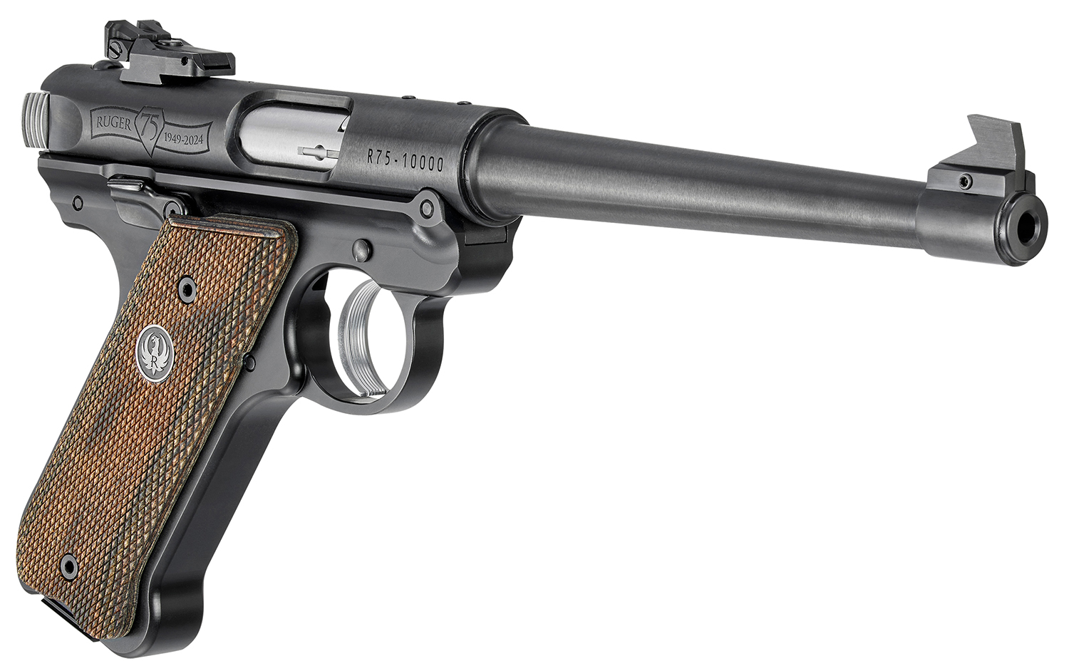 Ruger Mark IV Target 75th Anniversary Model 22LR Handgun NEW 40175
