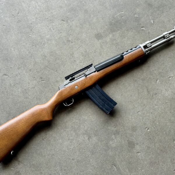 Ruger Mini-14 Ranch Rifle .223 Rem 18.5” Stainless Wood Accu-Strut 1998