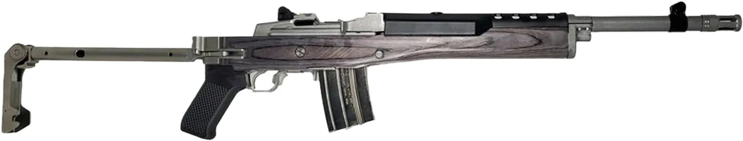 Ruger Mini-14 Tactical 300 Blackout Matte Stainless 16" Barrel Samson Folding Stock 5898